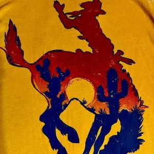 Cowgirl bronco shirt size small